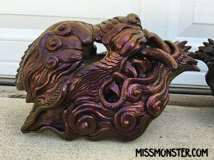 CAST URETHANE SENTINEL MASK - COLOR CHANGE EFFECT- RED