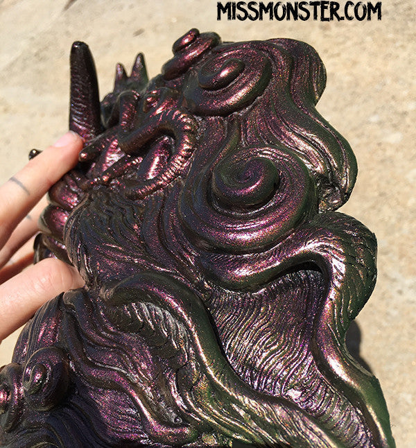 CAST URETHANE SENTINEL MASK - COLOR CHANGE EFFECT- RED