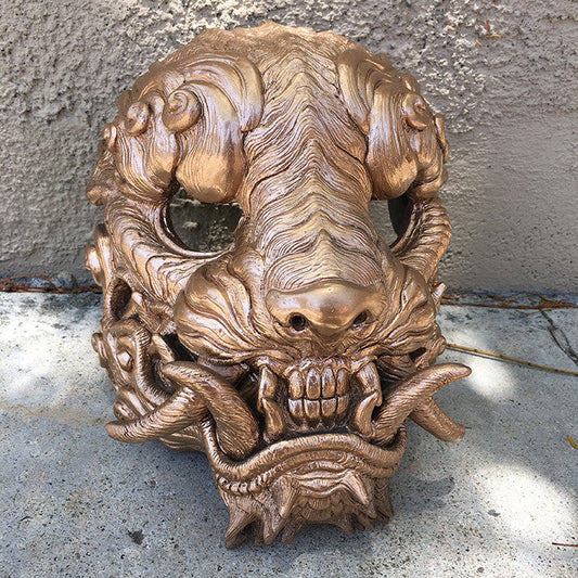 CAST URETHANE SENTINEL MASK- BRIGHT COPPER