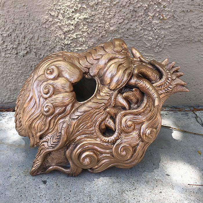 CAST URETHANE SENTINEL MASK- BRIGHT COPPER