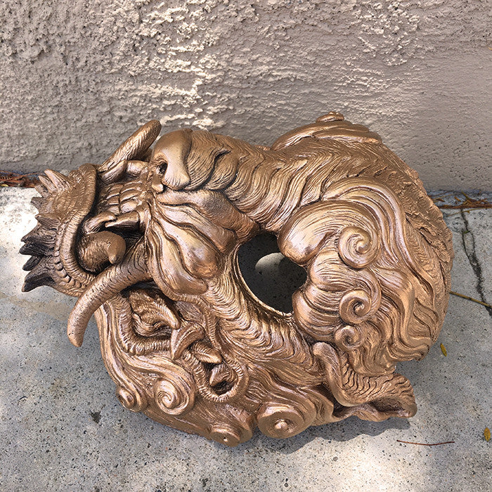 CAST URETHANE SENTINEL MASK- BRIGHT COPPER