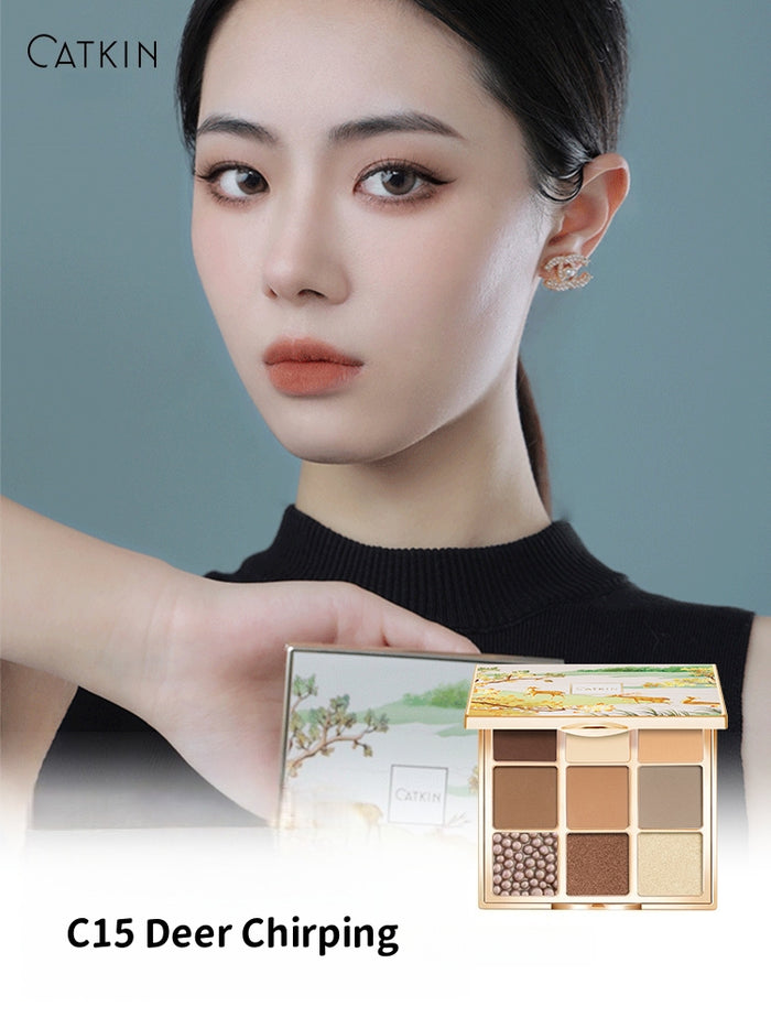 CATKIN Summer Palace Collection 9-color Eyeshadow Palette T5019