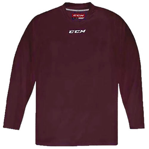 CCM Quicklite 5000 Maroon Custom Practice Hockey Jersey