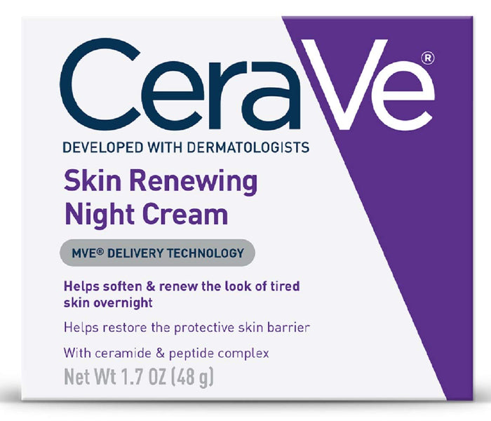 CERAVE Skin Renewing Night Cream Peptide Complex الكريم الليلي من سيرافي