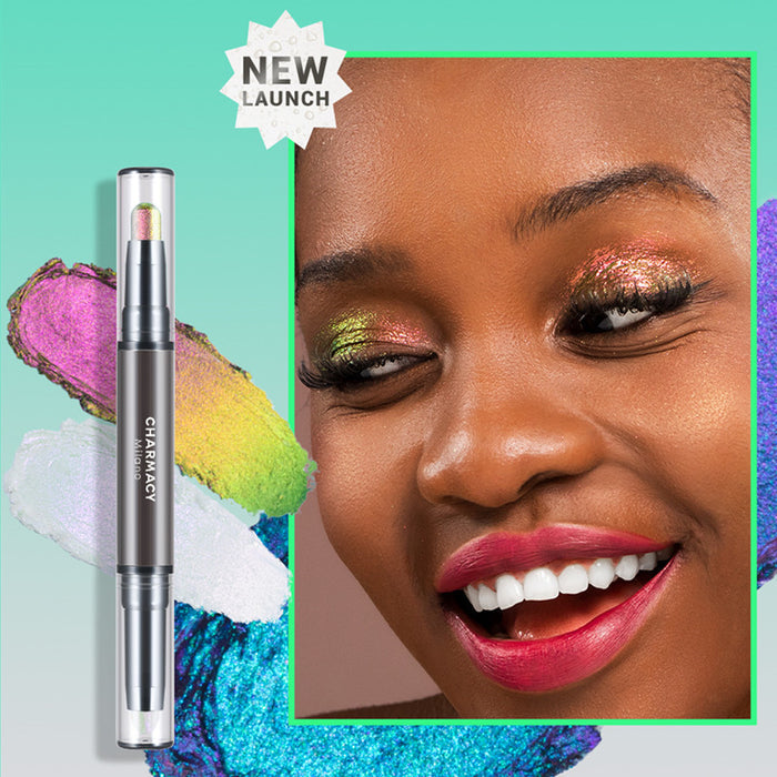 CHARMACY Double-ended Polarized & Chameleon Eyeshadow + Highlighter Stick T3957