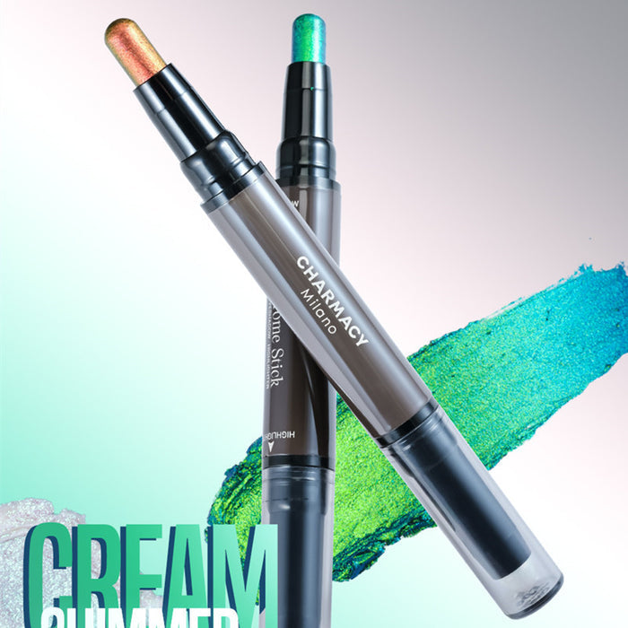 CHARMACY Double-ended Polarized & Chameleon Eyeshadow + Highlighter Stick T3957