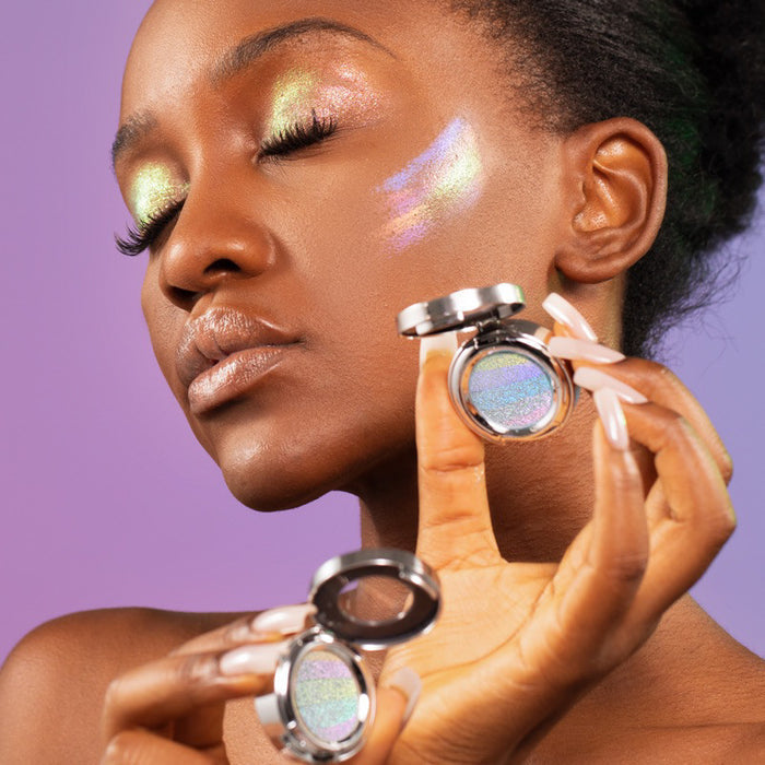 CHARMACY Starry Diamond Rainbow Metallic Eyeshadow T3956