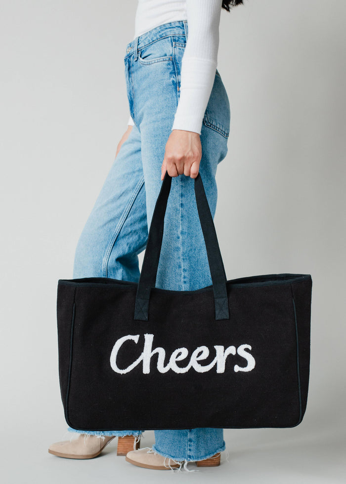 Panache Apparel Co. Cheers Tote bag in vibrant fabric with sturdy handles, casual carry-all for everyday use