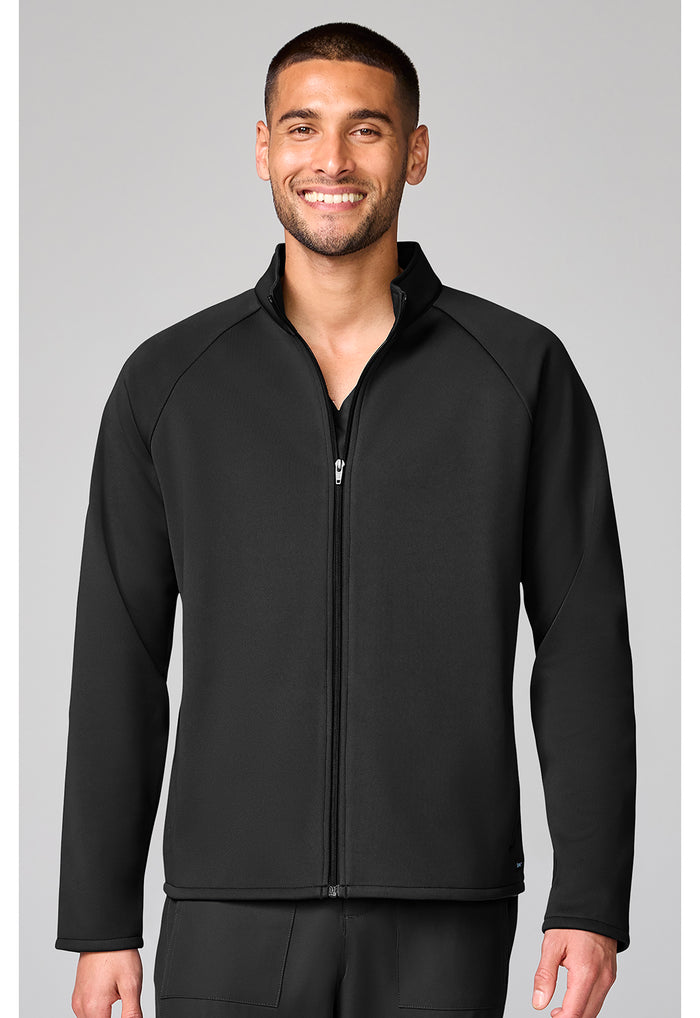Cherokee Basics Mens Fleece Scrub Jacket