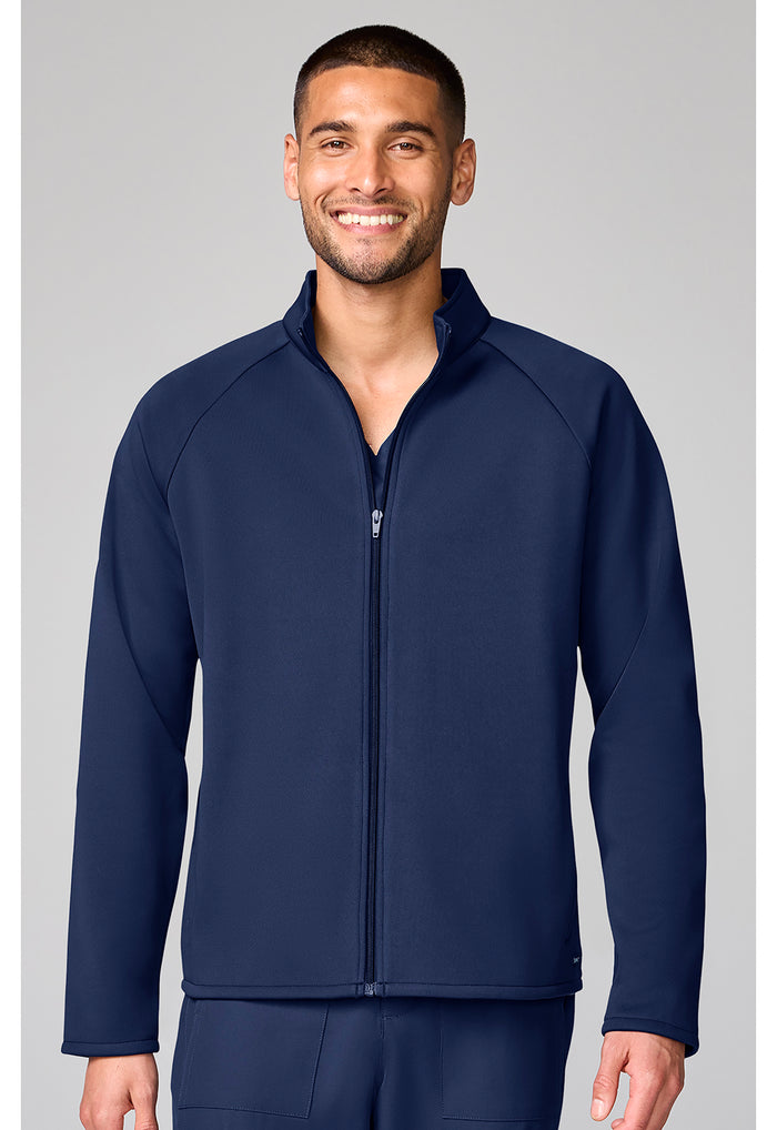 Cherokee Basics Mens Fleece Scrub Jacket
