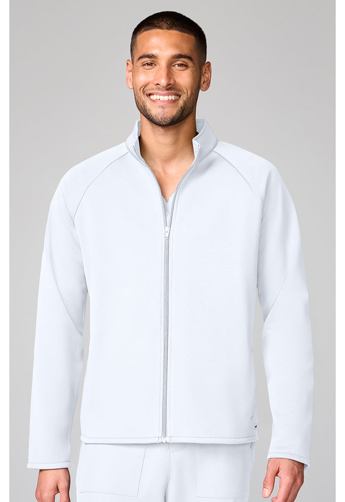 Cherokee Basics Mens Fleece Scrub Jacket