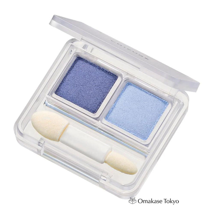 Chifure Twin Color Eyeshadow 93 Blue Blendable Long-lasting Eye Makeup
