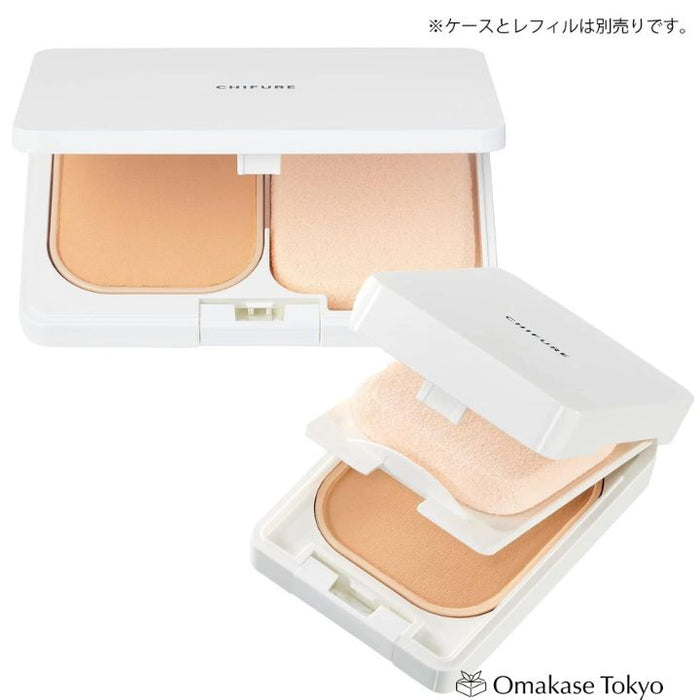 Chifure UV Powder Foundation with Sponge – Lightweight Matte Finish