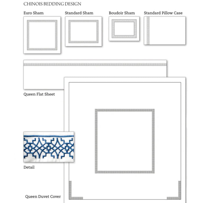 Chinois Shams by Haute Home - Maisonette Shop