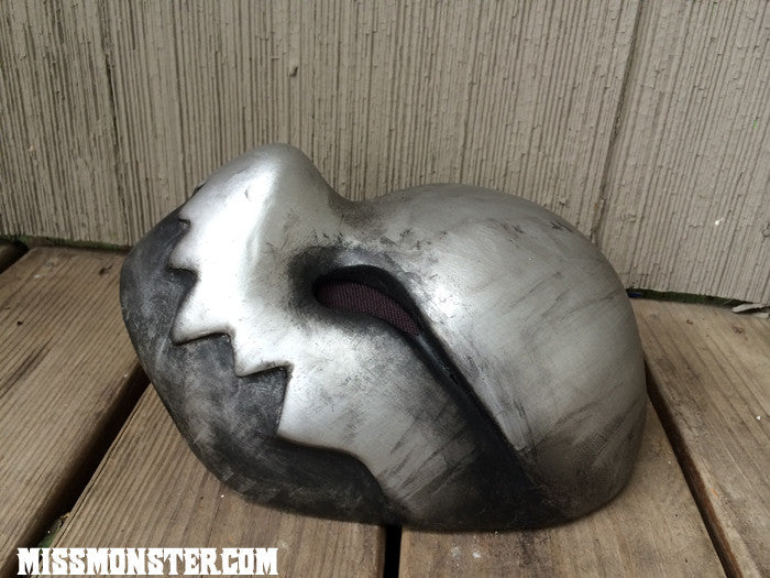 CHOMPY MASK- FINISHED READY TO SHIP- SLASHER SILVER