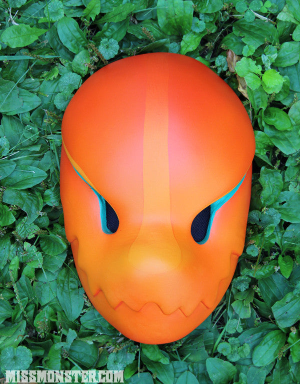 CHOMPY "SUNSET"- PAINTED, READY TO WEAR LIMITED EDITION MASK