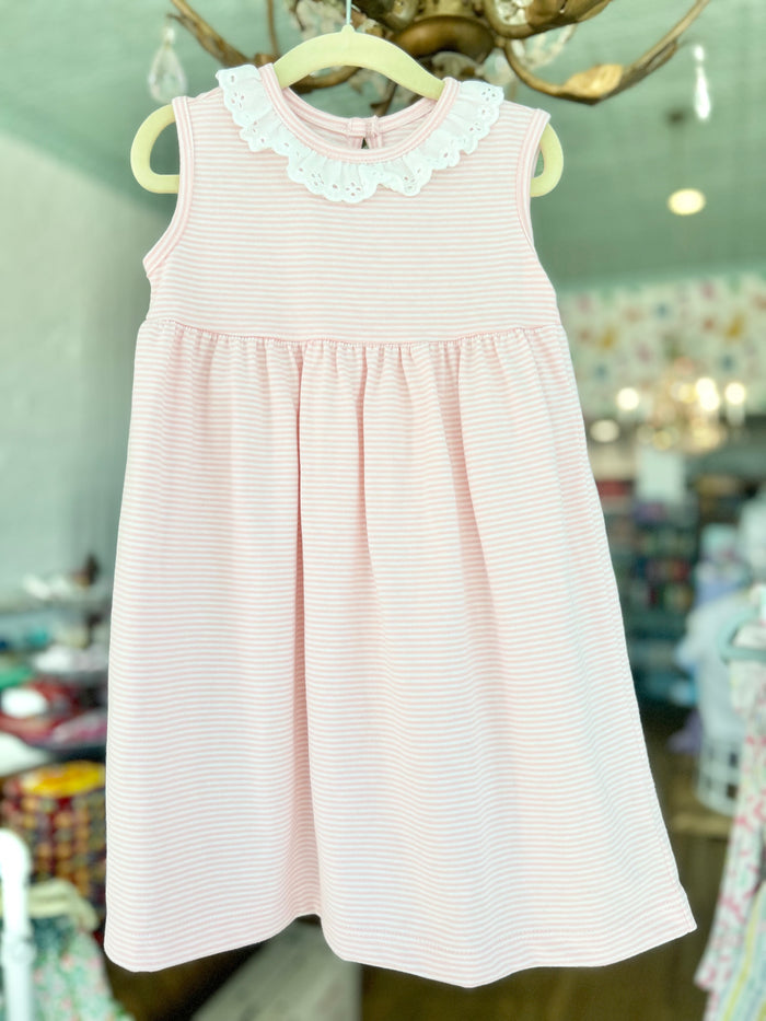 Cici Knit Dress - Pink Stripe