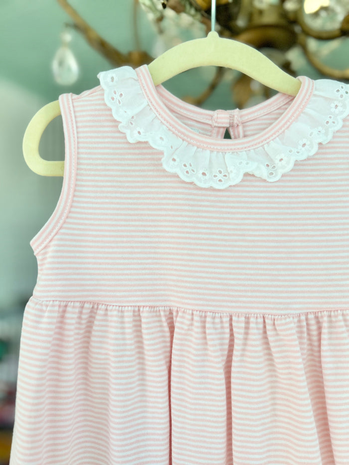 Cici Knit Dress - Pink Stripe