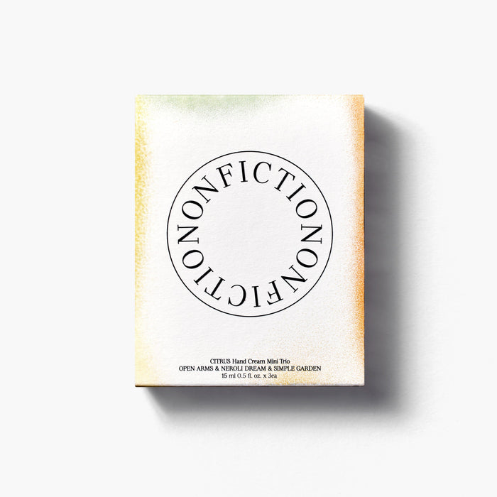 NONFICTION Gift Set 15mL Citrus Hand Cream Mini Trio