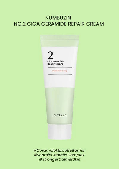CLEARANCE SALE - [NUMBUZIN] No.2 Cica Ceramide Repair Cream 60ml