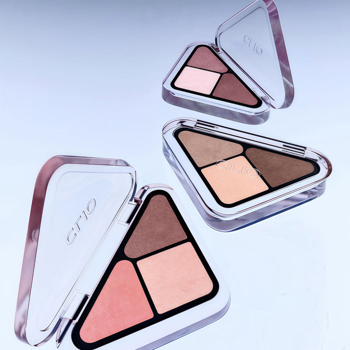 CLIO 3-Color Essential Diamond Shimmer Eyeshadow Palette T4771