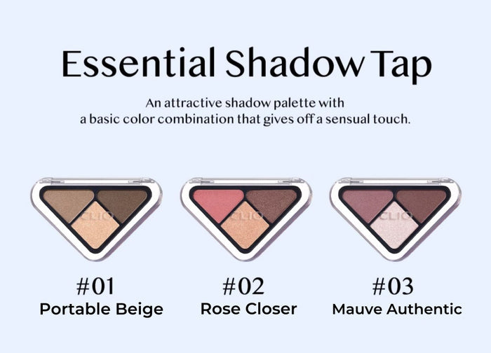 CLIO 3-Color Essential Diamond Shimmer Eyeshadow Palette T4771