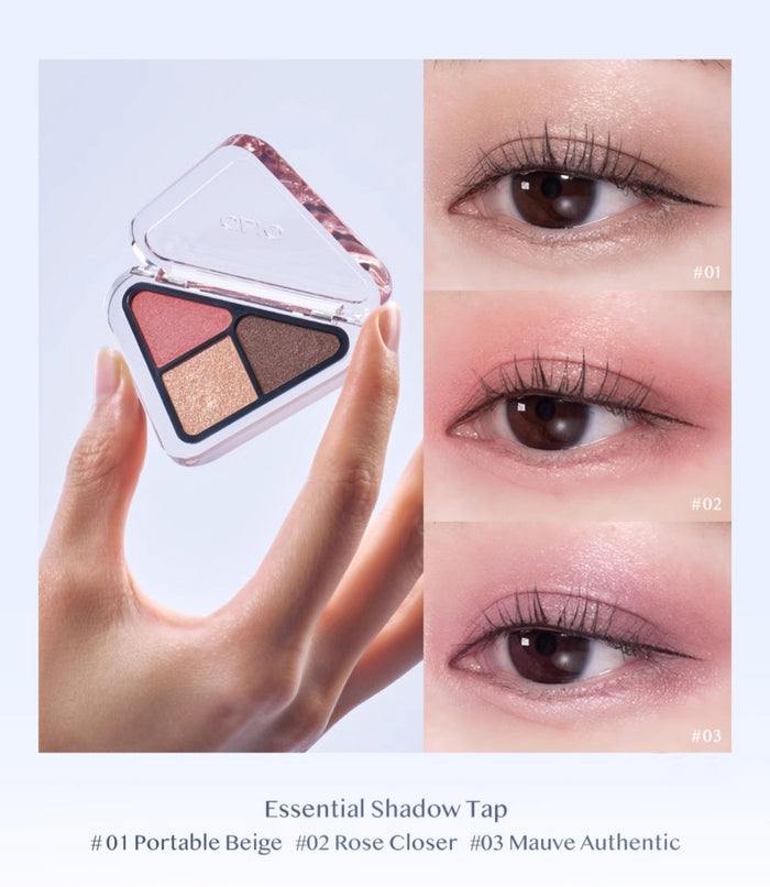 CLIO 3-Color Essential Diamond Shimmer Eyeshadow Palette T4771