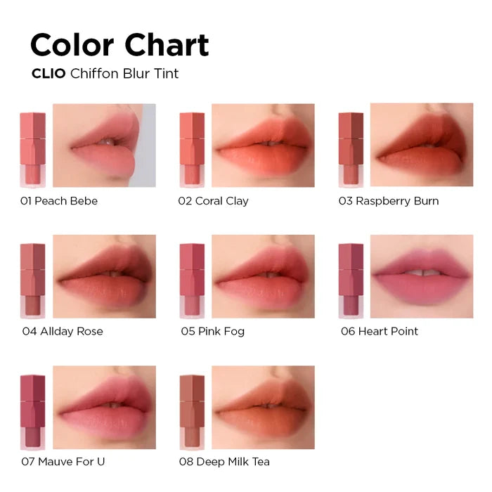 CLIO Chiffon Blur Tint تنت الشفاه