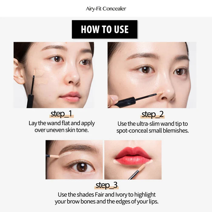 CLIO Kill Cover Airy-Fit Concealer كونسيلر