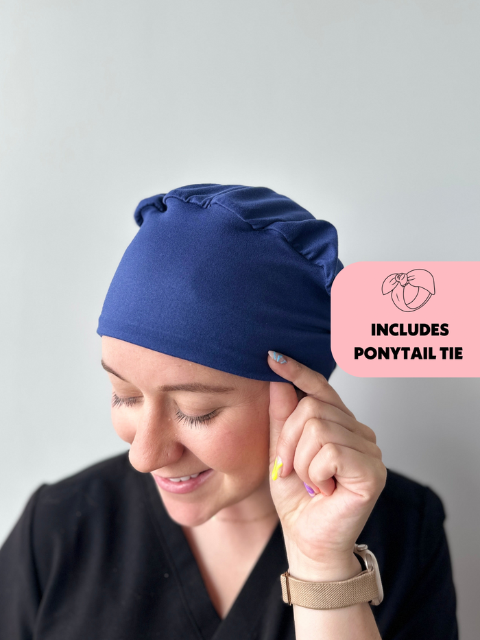 CloudCaps Scrub Cap | Navy