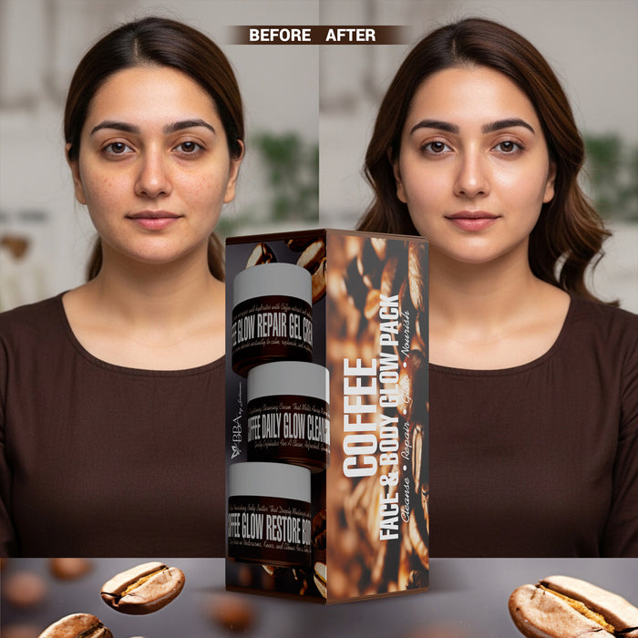 Coffee Face & Body Glow Pack