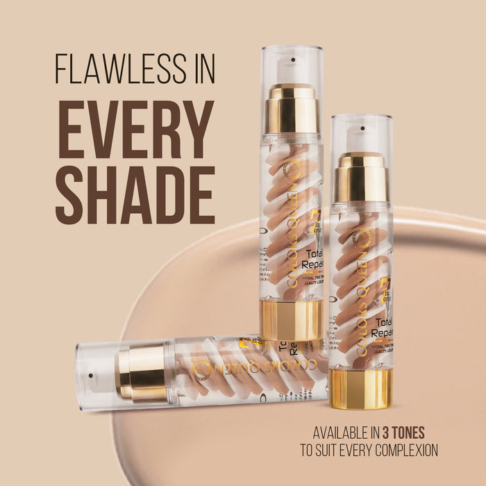 Colors Queen 7-in-1 Total Repair Foundation – All-in-One Makeup Cream