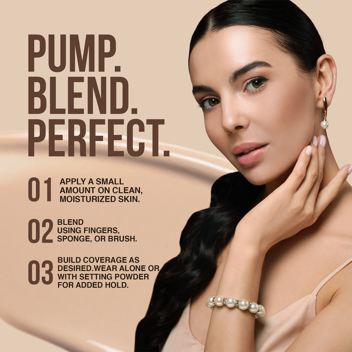Colors Queen 7-in-1 Total Repair Foundation – All-in-One Makeup Cream