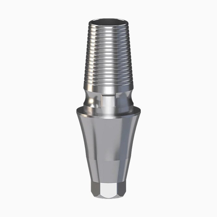 Conical TiBase Abutment, Round, Engaging, H6.0, C3.0 mm