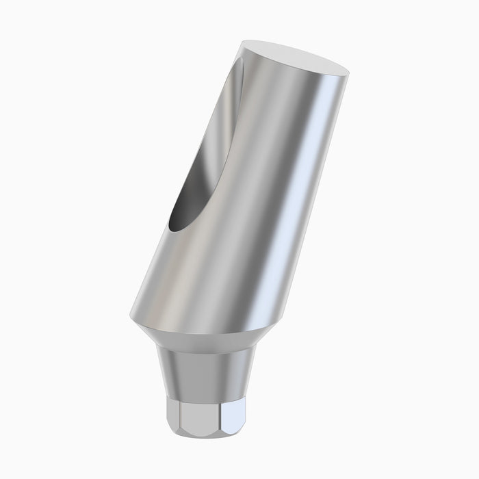 Conical Titanium Abutment, 20° Angled, Knife Edge