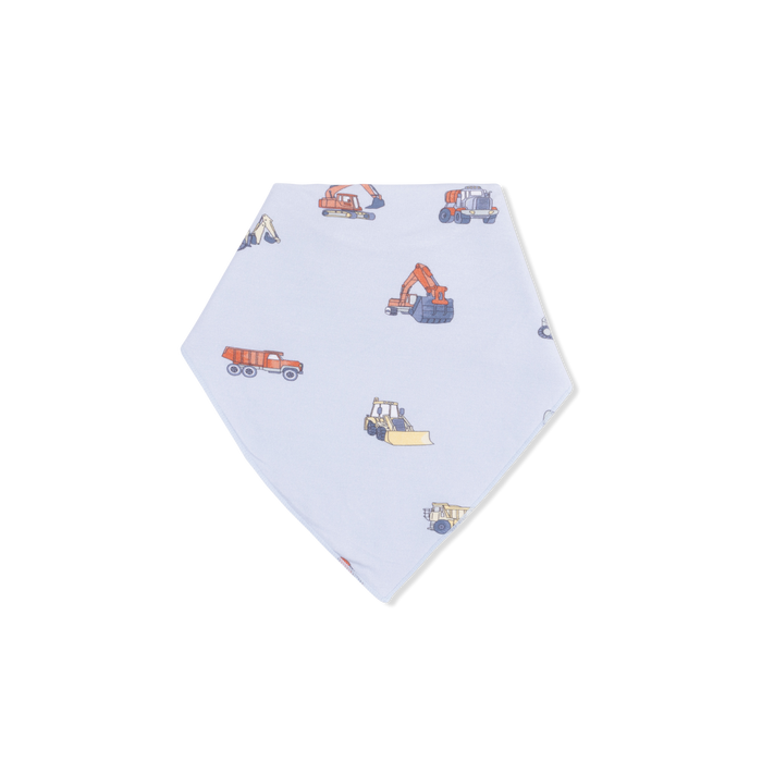 Construction Vehicles Bandana Bib