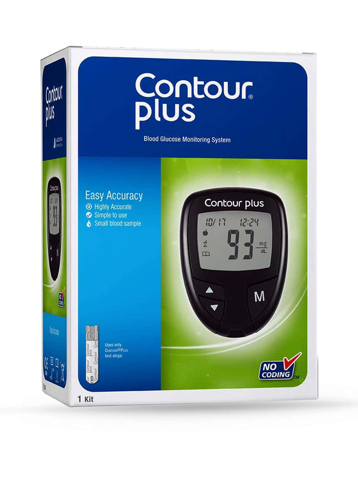 Contour Plus Glucometer Device (1 Unit)