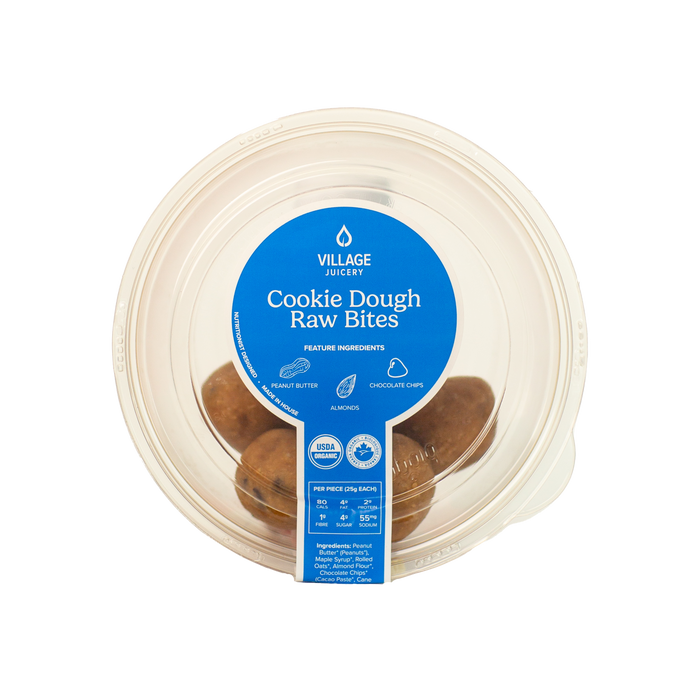 Cookie Dough Raw Bites