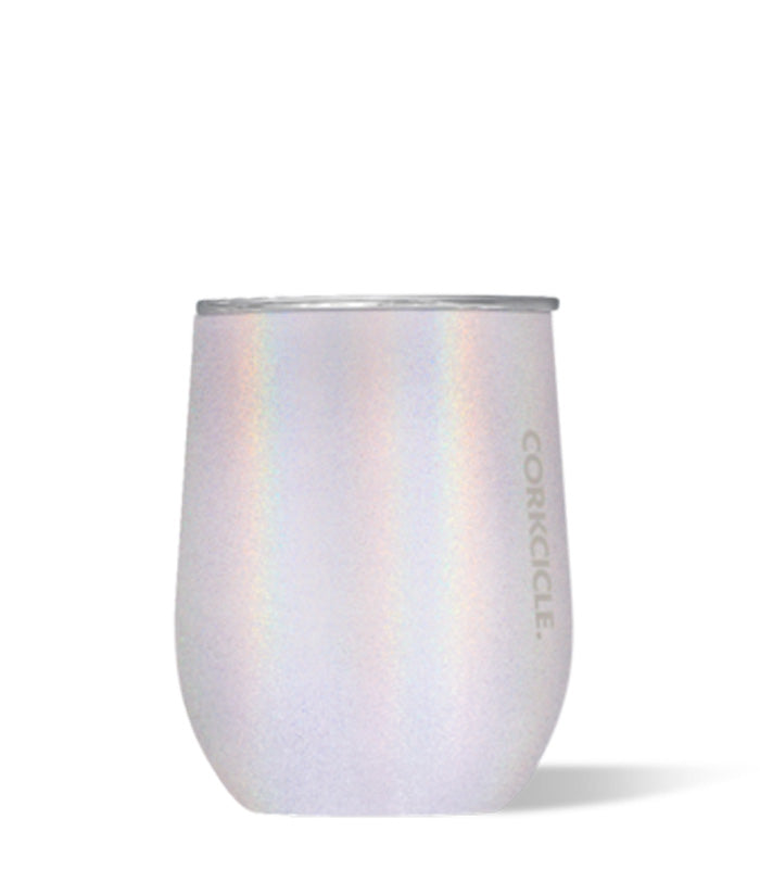 stemless wine glass culinary apple