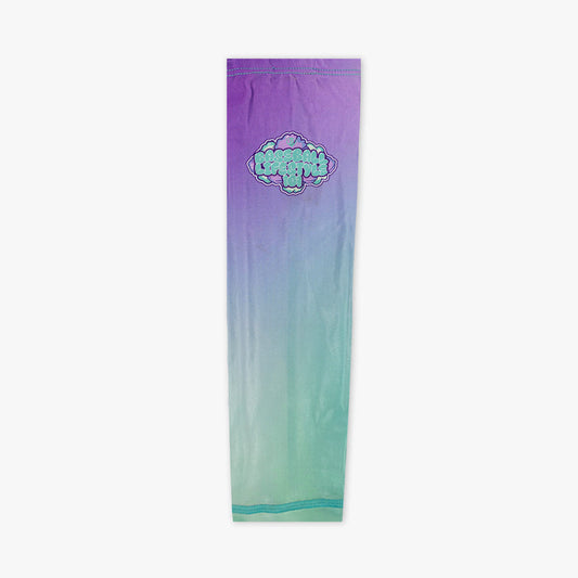 Cotton Candy Galaxy Grape youth arm sleeve — front view