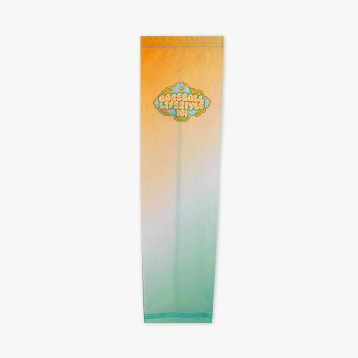 Cotton Candy Tangerine Freeze youth arm sleeve — front view