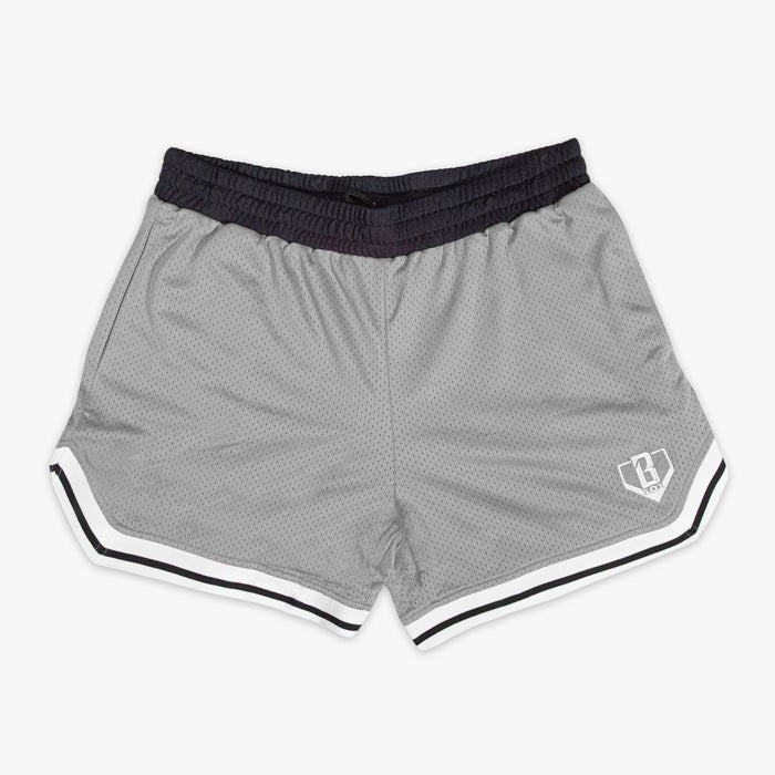 Gray Court Slate Gray shorts — front view