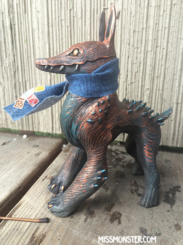 CRAGNOG- CAST ART TOY- METALLIC