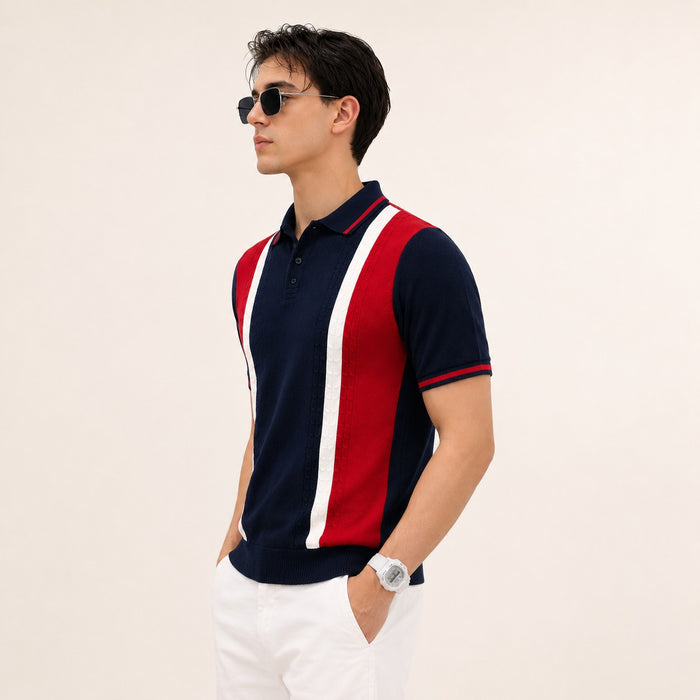 Crimson Noir Elite Polo | Premium Quality