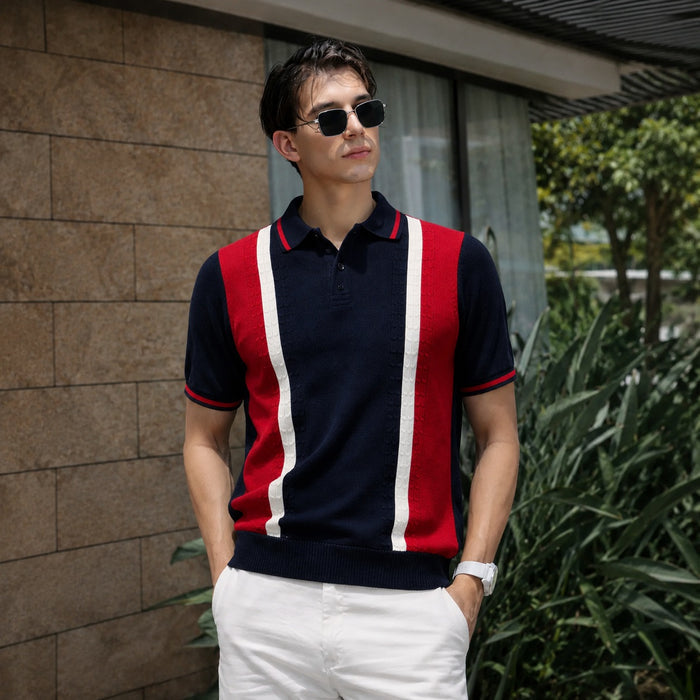 Crimson Noir Elite Polo