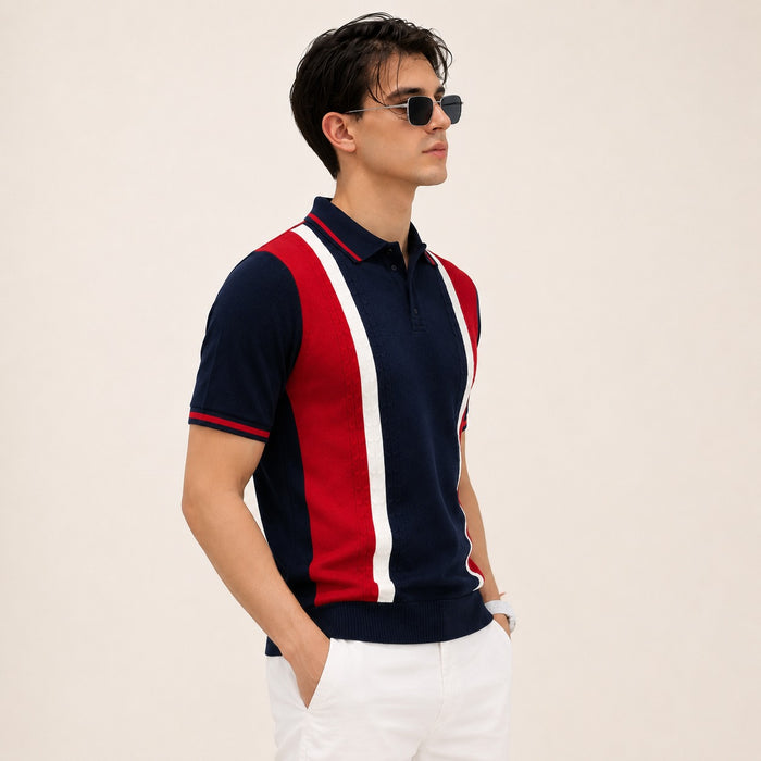 Crimson Noir Elite Polo