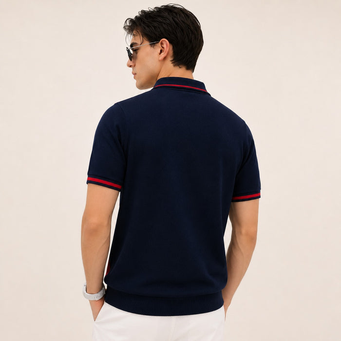 Crimson Noir Elite Polo