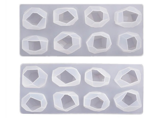 Crystal Soap Mold - 8 Cavity