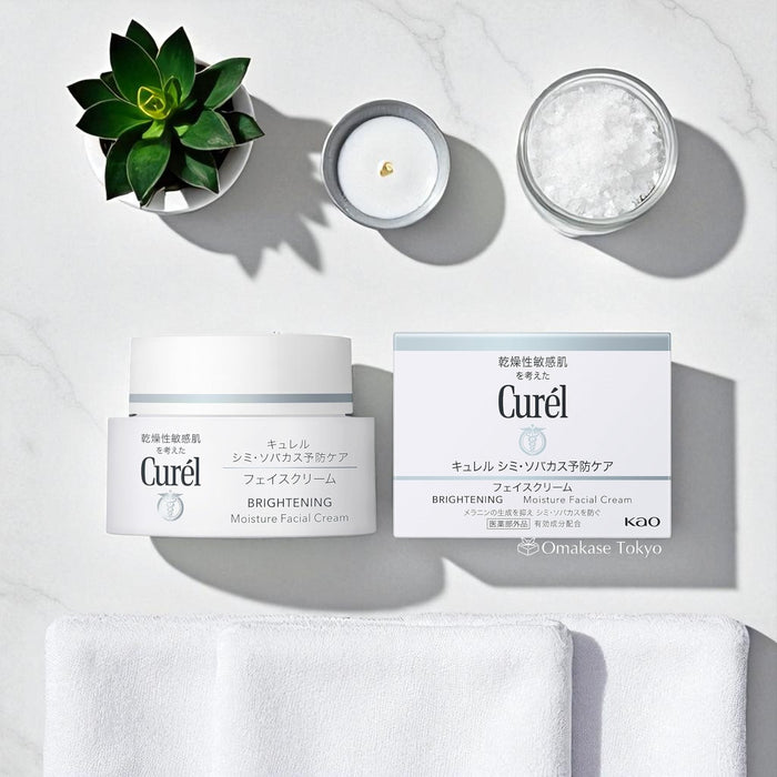 Curel Brightening Moisture Facial Cream 40g