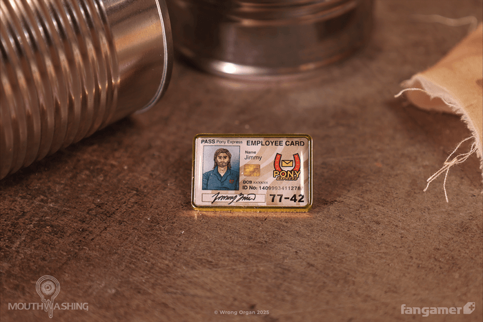 Curly and Jimmy ID Card Pin Set